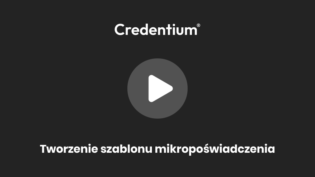 Widok koordynatora - tworzenie szablonu mikroposwiadczenia